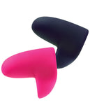 Vedo Ayu Mini Finger Vibe Pain - Black & Foxy Pink