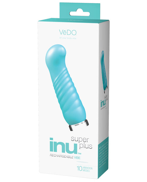 Vedo Inu Superplus Rechargeable Dual Vibe - Turquoise