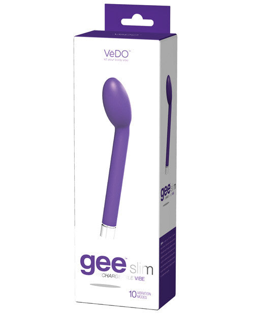 Vedo Geeslim Rechargeable Vibe - Into You Indigo