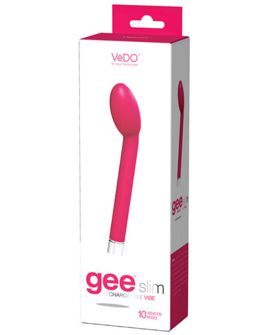 Vedo Geeslim Rechargeable Vibe - Foxy Pink