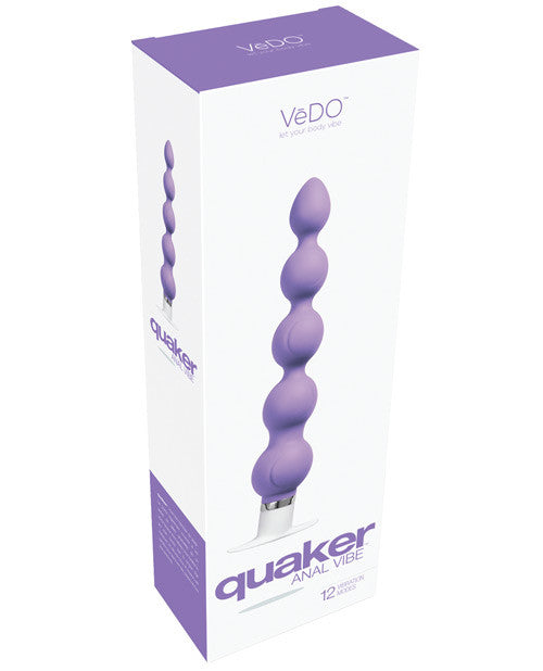 Vedo Quaker Anal Vibe - Orchid