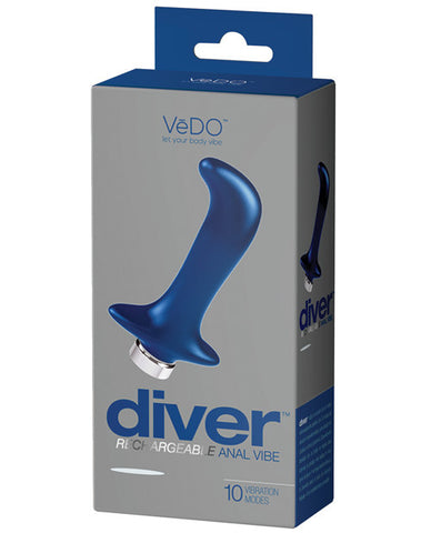 Vedo Diver Rechargeable Prostate Vibe - Midnight Madness