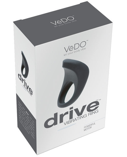 Vedo Drive Vibrating Ring - Gun Metal Grey