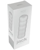 Vedo Jack Stimulation Sleeve - Crystal Clear