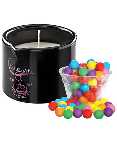 Voulez Vous Edible Massage Candle - Bubble Gum