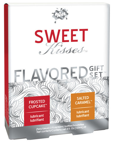 Wet Sweet Kisses Flavored Lubricant Gift Set