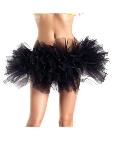 Layered Organza Tutu Black O-s