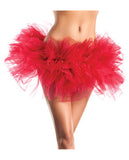 Layered Organza Tutu Red O-s