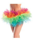 Layered Organza Tutu Rainbow O-s