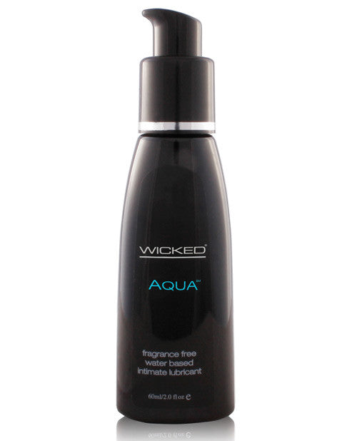 Wicked Sensual Care Collection Aqua Waterbased Lubricant - 2 Oz Fragrance Free