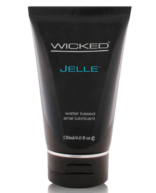 Wicked Sensual Care Collection Jelle Waterbased Lubricant - 4 Oz Fragrance Free Anal Gel