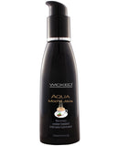 Wicked Sensual Care Collection Aqua Waterbased Lubricant - 4 Oz Mocha Java