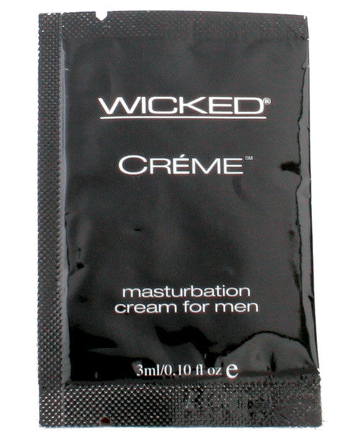 Wicked Sensual Care Collection Masturbation Cream For Men Packette - 3 Ml Creme To Liquid  E