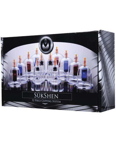 Master Series Sukshen 12 Piece Cupping System