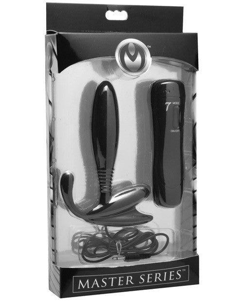 Master Series Cobra Vibrating P Spot Massager - Black