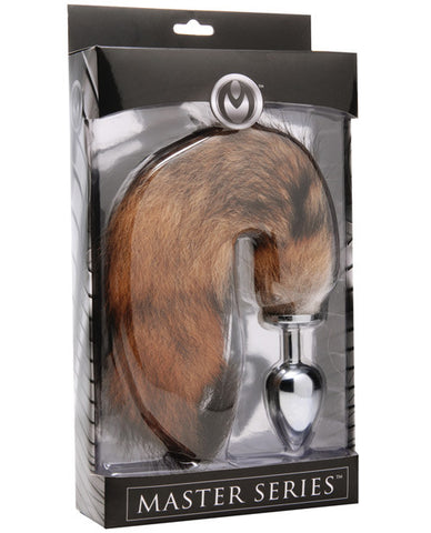 Master Series Untamed Xl Fox Tail Anal Plug