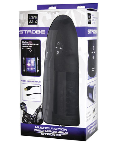 Lovebotz Strobe Multi Function Rechargeable Stroker