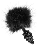 Tailz Black Bunny Tail Anal Plug