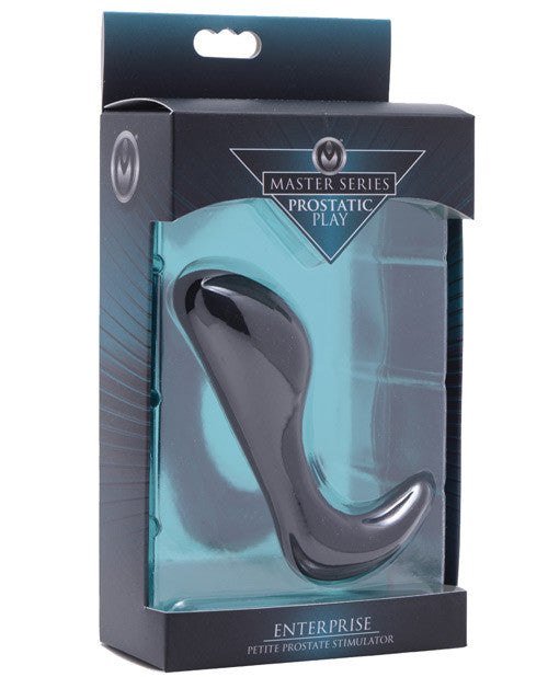 Master Series Prostatic Play Enterprise Petite Prostate Stimulator - Black