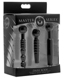 Master Series 3 Piece Dark Rods - Black