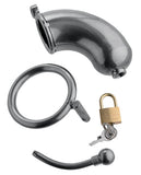 Master Series Armor Chastity Cage & Removable Urethral Insert