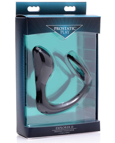 Prostatic Play Explorer 2 Prostate Stimulator & Cock Ring