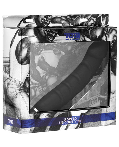 Tom Of Finland Silicone Dildo - 5 Speed