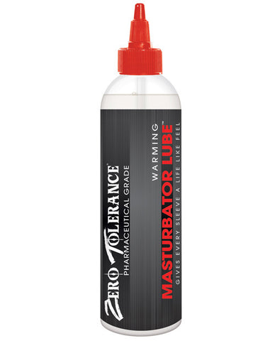 Zero Tolerance Warming Masturbator Lube - 4 Oz